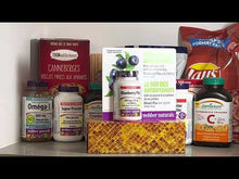 將影片載入圖庫檢視器並播放,Webber Naturals Blueberry Plus 藍莓素+山桑子(120粒)2樽裝