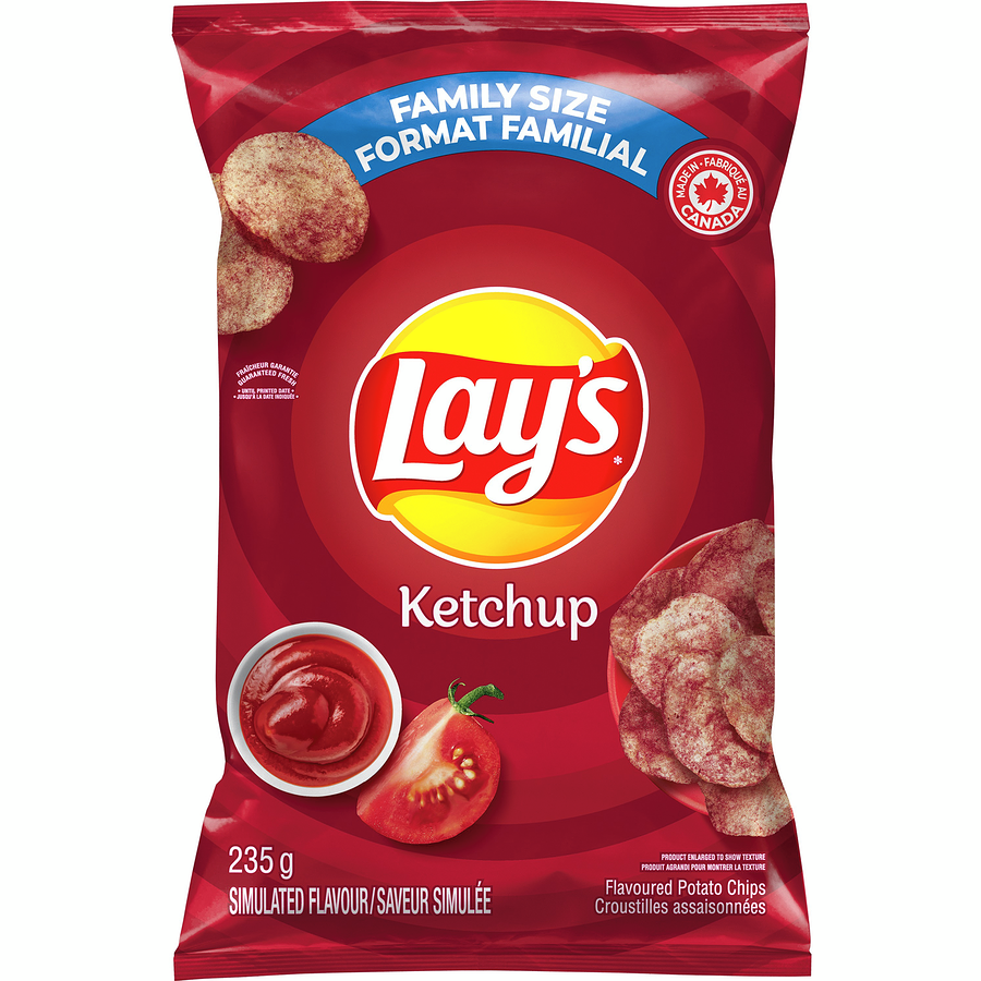 Lay's 加拿大獨有茄汁味薯片(235g)