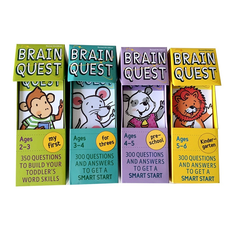 Brain Quest益智卡全系列